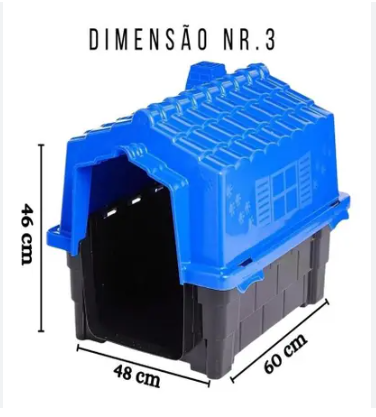 Casinha nº3  Pet Injet Dog House  para Cães