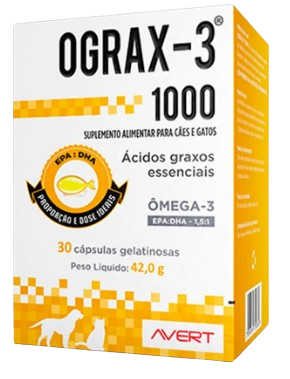 Ograx 3 1000mg 30 cápsulas