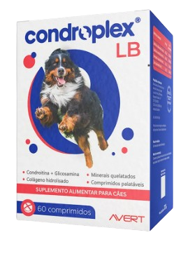 Suplemento Alimentar Condroplex LB para Cães 60 comprimidos
