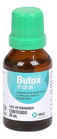 Butox Pulverização de Bovinos e Equinos Intervet 20 ml