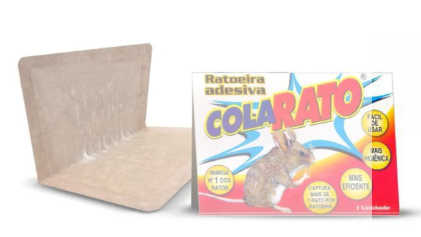 Ratoeira Adesiva Cola Rato