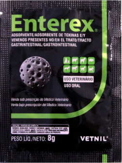 Enterex Antitóxico para Cães e Gatos 8 g