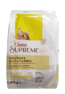 Quatree Supreme Gato Castrado Frango 1Kg