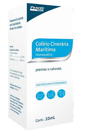 Colírio Provets Cinerária Marítima Homeopático - 10 mL