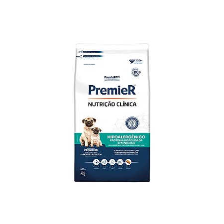Ração Premier Nutrição Clínica Hipoalergênico para Cães de Pequeno Porte 2 kg