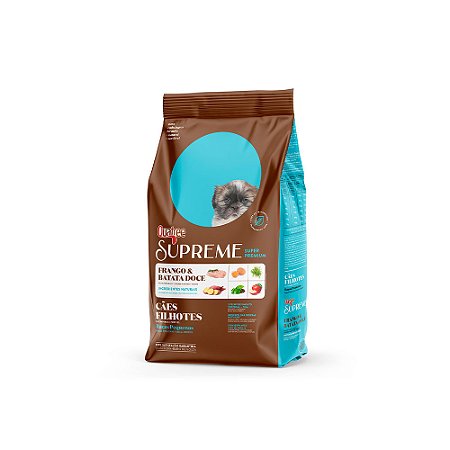 Ração Quatree Supreme para Cães Filhotes de Porte Pequeno Sabor Frango e Batata Doce 3 kg