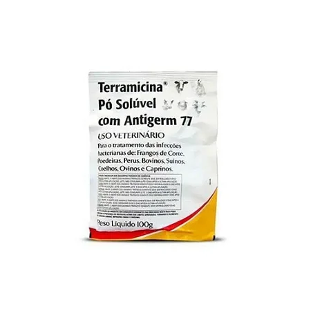 Terramicina Pó Solúvel com Antigerm 77 100gr