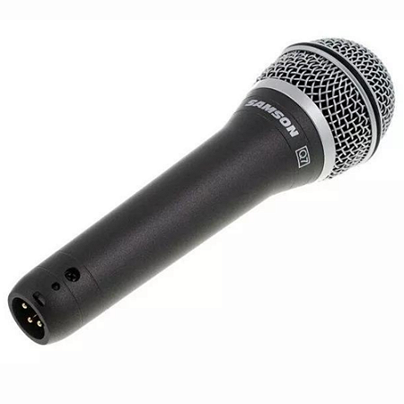 Microfone Profissional Samson Q7 Dinâmico Preto