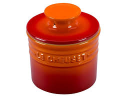 Pote de Manteiga Laranja Le Creuset