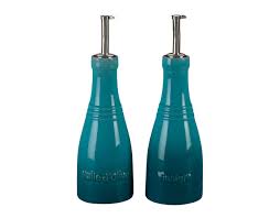 Galheteiro Azeite Vinagre Le Creuset 240ml Azul Caribe