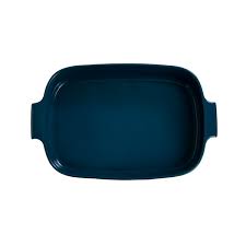Travessa Retangular Em Porcelana Assar E Servir 30x21cm Germer Verde