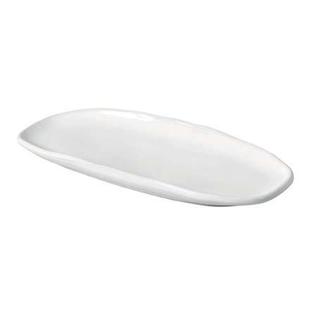 Trav Oval Rasa P Orgânico New White