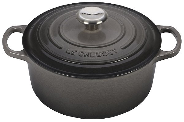 Panela Redonda 20cm Signature Flint Le Creuset