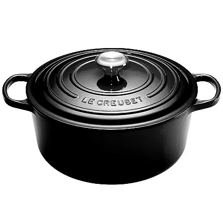 Panela Redonda 28cm Signature Black Onyx Le Creuset