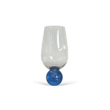 Conjunto 6 Copos Sintonia 550ml Base Esfera Azul BTC
