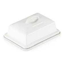 Manteigueira branca Le Creuset