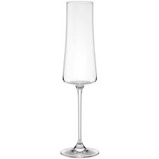 6 Taças De Cristal Para Champagne 210ml Linha Pleasure