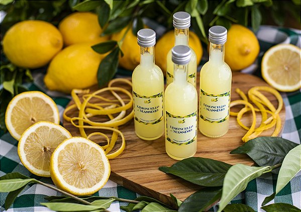 20 Garrafinhas - 50ml	- Limoncello