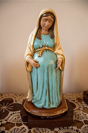 Nossa Senhora Grávida 26cm
