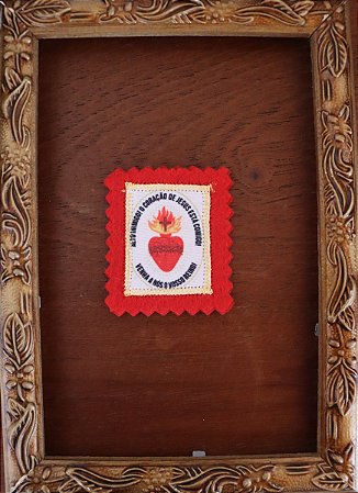 Detém-te! (Escudo do Sagrado Coração de Jesus) 5x4 cm
