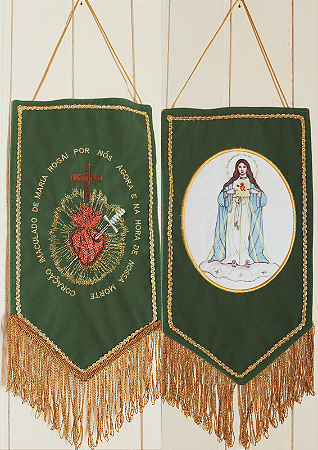 Escapulário Verde de parede