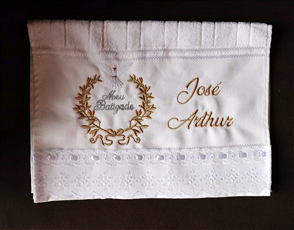 Toalha Batismo (Produto personalizado)