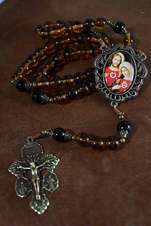 Terço Sagrados Corações de Jesus e Maria