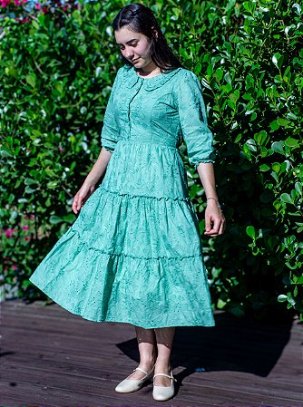 Vestido D'Avila verde