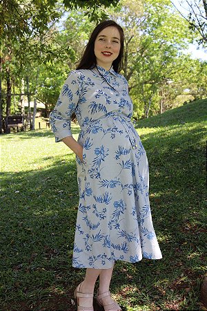 Vestido Bárbara Azul