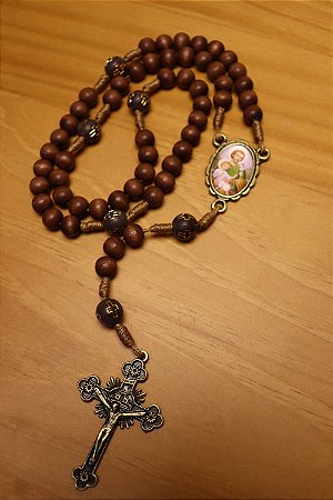 Terço São José (madeira)