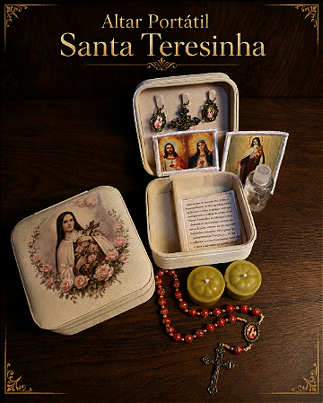 Altar Portátil - Santa Teresinha