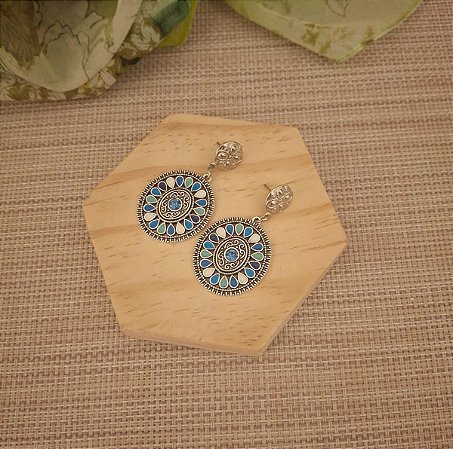Brinco Pendente Mandala
