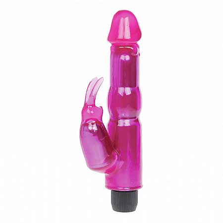 Vibrador em Jelly Duplo Motor - Ultra Potente
