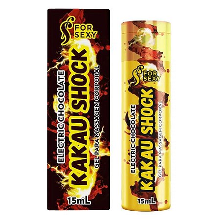 Kakau Shock Vibrador Líquido Comestível 15 ml