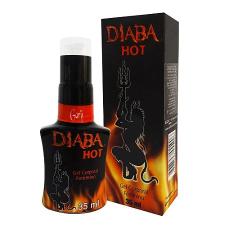 DIABA HOT GEL DE MASSAGEM CORPORAL FEMININO 35ML