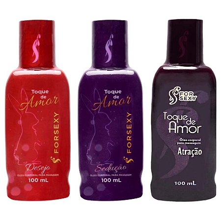 TOQUE DE AMOR ÓLEO PARA MASSAGEM 100ML
