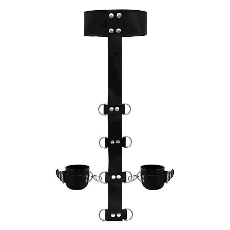 Kit Coleira Com Restrição De Pulsos