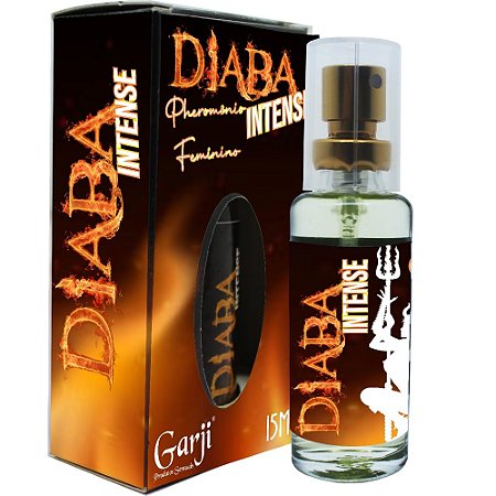 PERFUME FEMININO COM PHEROMÔNIO DIABA INTENSE 15ML