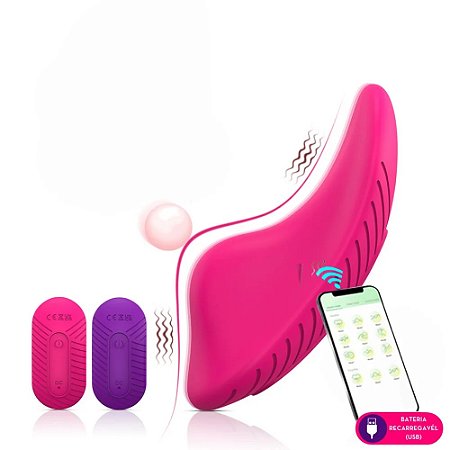 Vibrador de calcinha por aplicativo