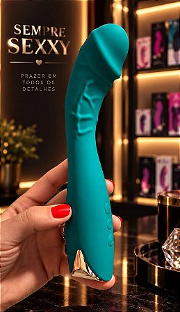 Vibrador com formato de glande