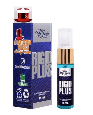 RIGID PLUS JATOS EXCITANTE MASCULINO 15ML SOFT LOVE