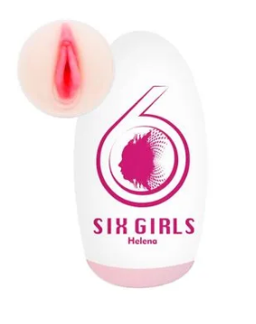 EGG SIX GIRLS HELENA EM CYBERSKIN MASTURBADOR MASCULINO