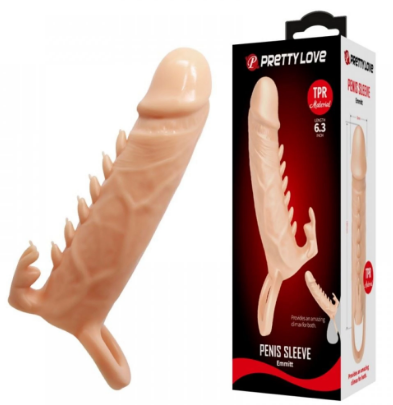 Capa Peniana Emmitt Com Alça E Estimulador Pretty Love