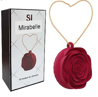 Vibrador de Clitóris - Rosa / Formato de Colar