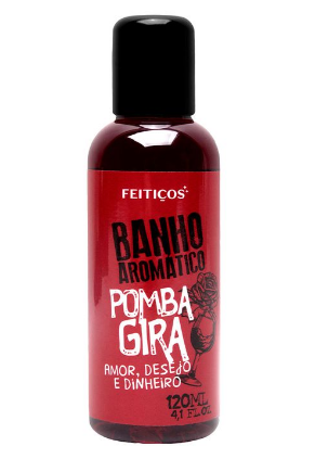 Banho Aromático Pomba Gira - Amor, Desejo e Dinheiro - 120ml - Nova Magia