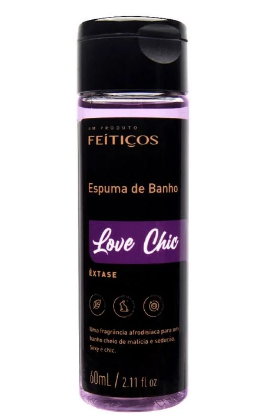 Espuma de Banho - Love Chic - Êxtase - 60 ml