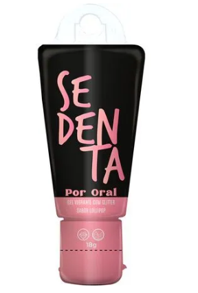 SEDENTA POR ORAL GEL COMESTÍVEL COM GLITTER 18G PEPPER BLEND
