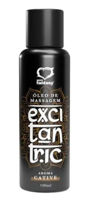 EXCITANTRIC CATIVE ÓLEO DE MASSAGEM CORPORAL AROMÁTICO 100ML
