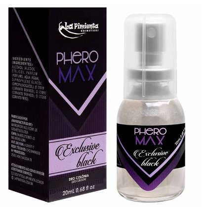 PERFUME MASCULINO EXCLUSIVE BLACK 20ML