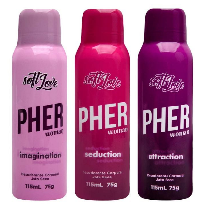 PHER PERFUME AEROSSOL FEROMÔNIO 115ML